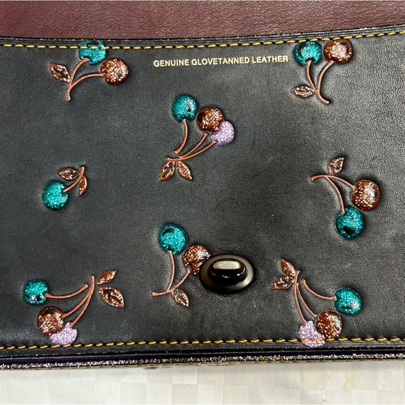Coach 1941 black glitter cherry dinky crossbody bag - Picture 7 of 7